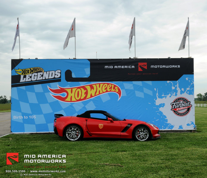 Hot Wheels Legends Photo Back Drop